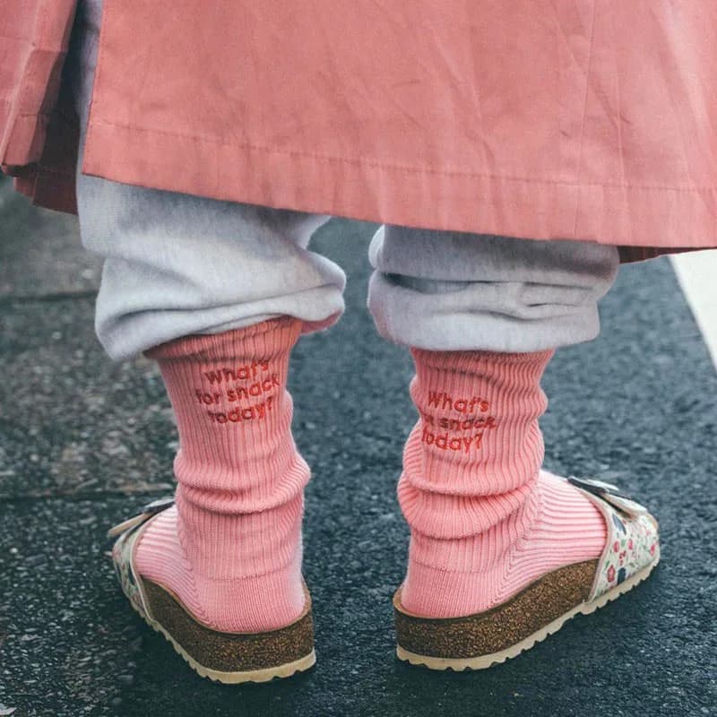 What's For Snack Today Socks — view 2 What's For Snack Today Socks — view 2