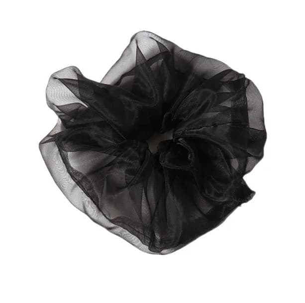 Light Color See Through Scrunchie — view 2 Light Color See Through Scrunchie — view 2