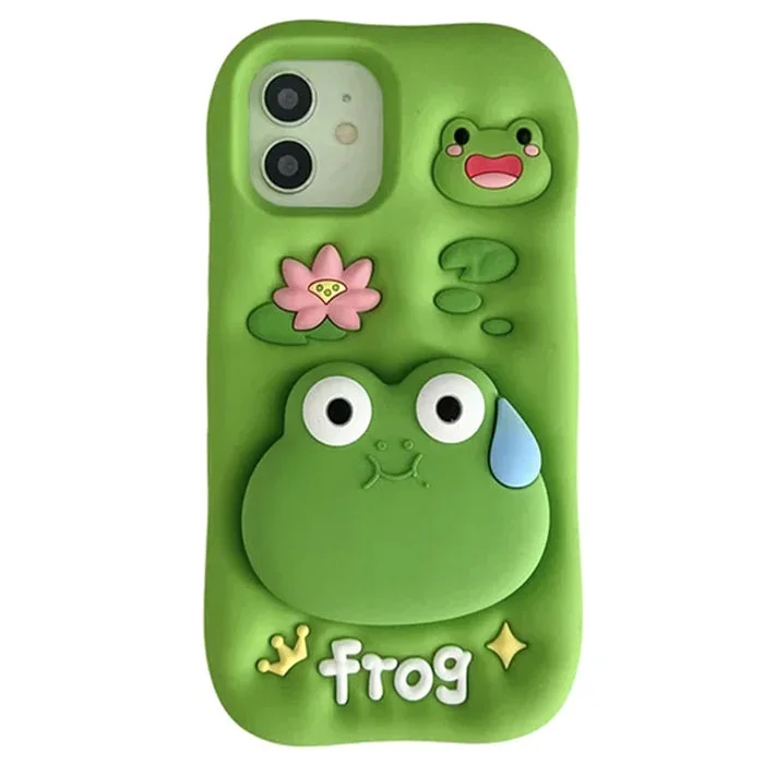 Cute Frog iPhone Case — view 1 Cute Frog iPhone Case — view 1