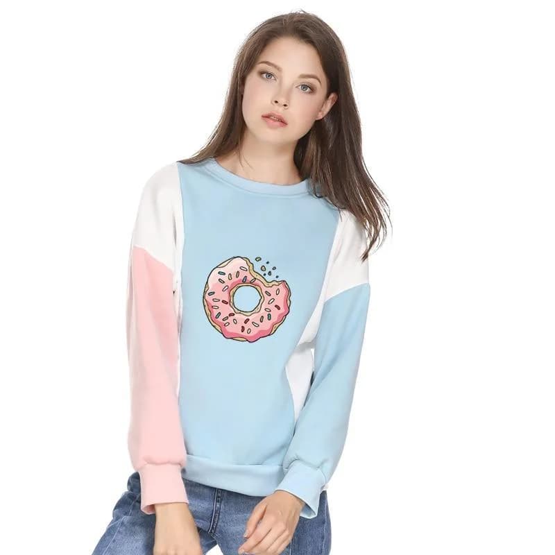 Donuts Pastel Sweater — view 3 Donuts Pastel Sweater — view 3