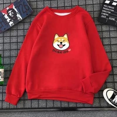 Shiba Inu Sweater — view 2 Shiba Inu Sweater — view 2