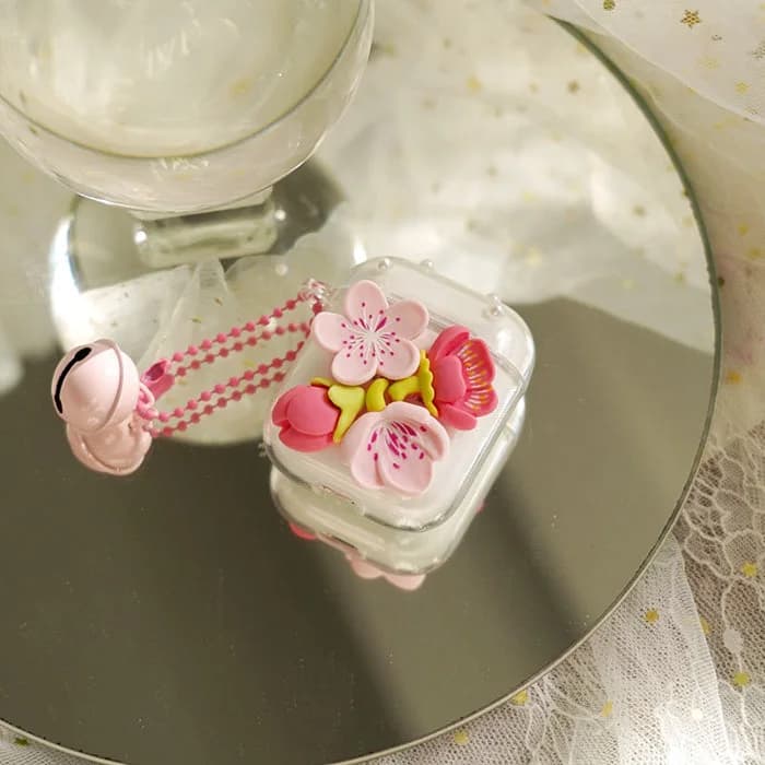 Fairy Pink AirPods Case — view 2 Fairy Pink AirPods Case — view 2