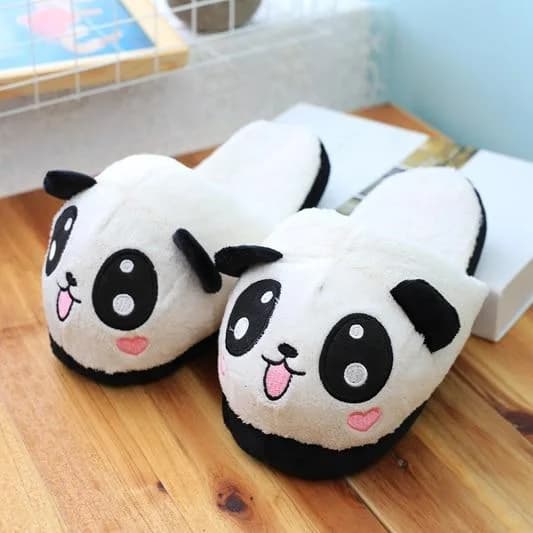 Panda Slippers — view 1 Panda Slippers — view 1