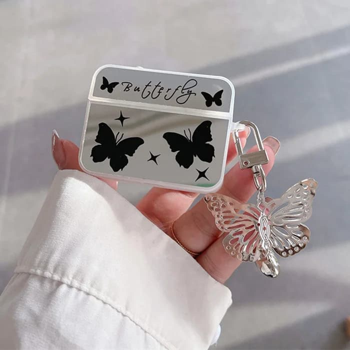 Butterfly Charm AirPods Case — view 2 Butterfly Charm AirPods Case — view 2