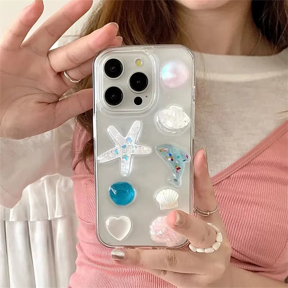 Mermaidcore Aesthetic iPhone Case — view 2 Mermaidcore Aesthetic iPhone Case — view 2
