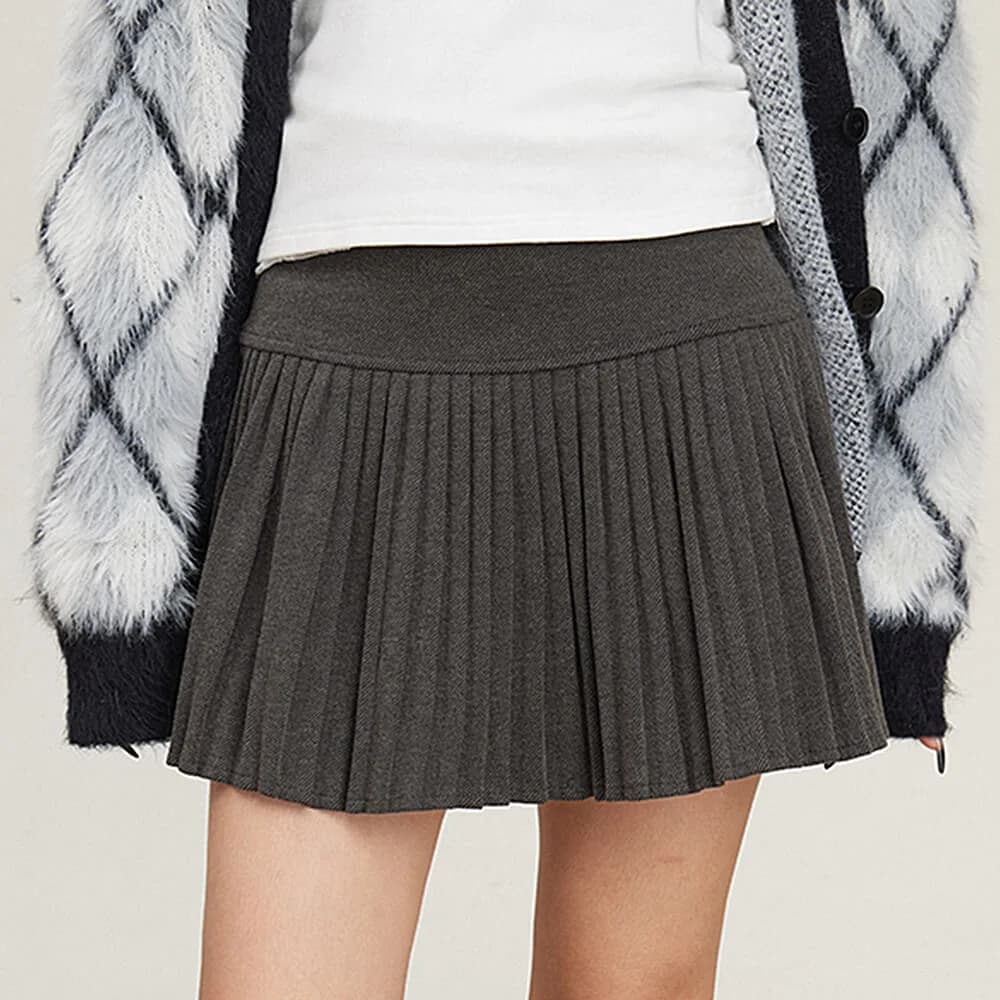 Missed Calls Pleated Skirt — view 1 Missed Calls Pleated Skirt — view 1