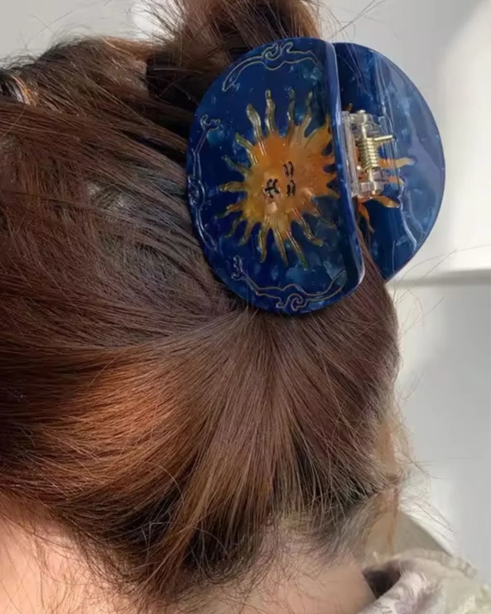 Celestial Sun Hair Claw — view 1 Celestial Sun Hair Claw — view 1
