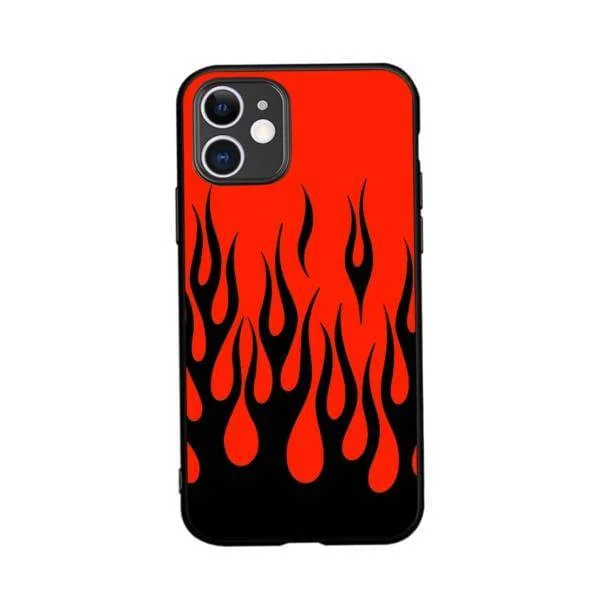 Fire Flames IPhone Case — view 2 Fire Flames IPhone Case — view 2