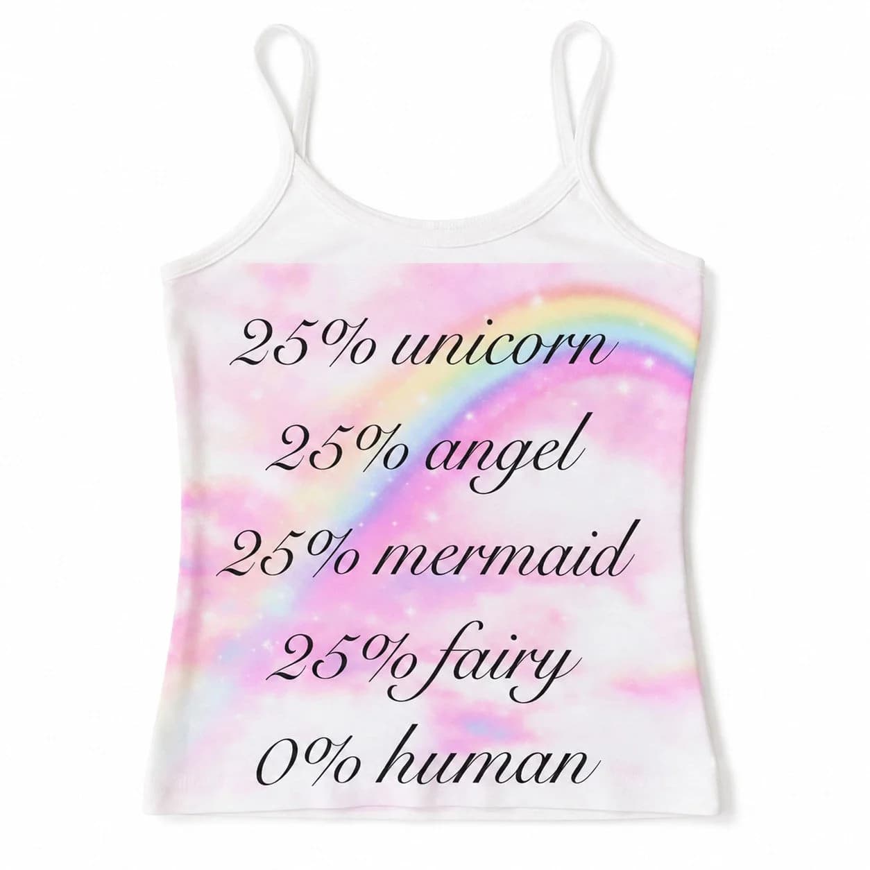 25% Unicorn Tank Top — view 1 25% Unicorn Tank Top — view 1
