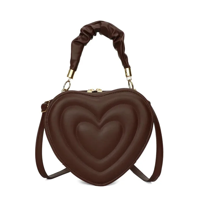 Y2K Aesthetic Heart-Shaped Bag — view 2 Y2K Aesthetic Heart-Shaped Bag — view 2