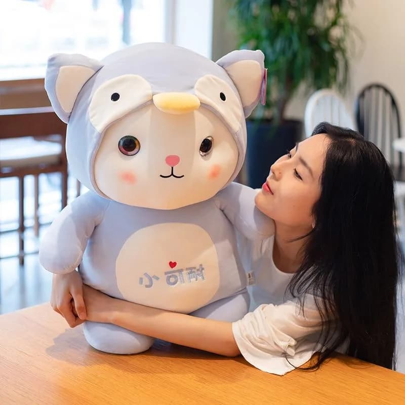 Dressed Kawaii Cat Plush — view 1 Dressed Kawaii Cat Plush — view 1