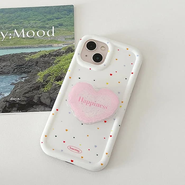 Happiness Heart iPhone Case — view 2 Happiness Heart iPhone Case — view 2