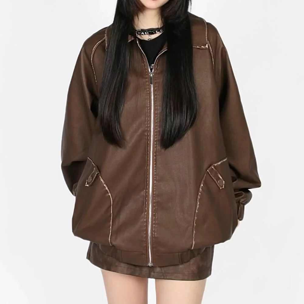 Caught A Crush Collar Bomber Jacket — view 2 Caught A Crush Collar Bomber Jacket — view 2