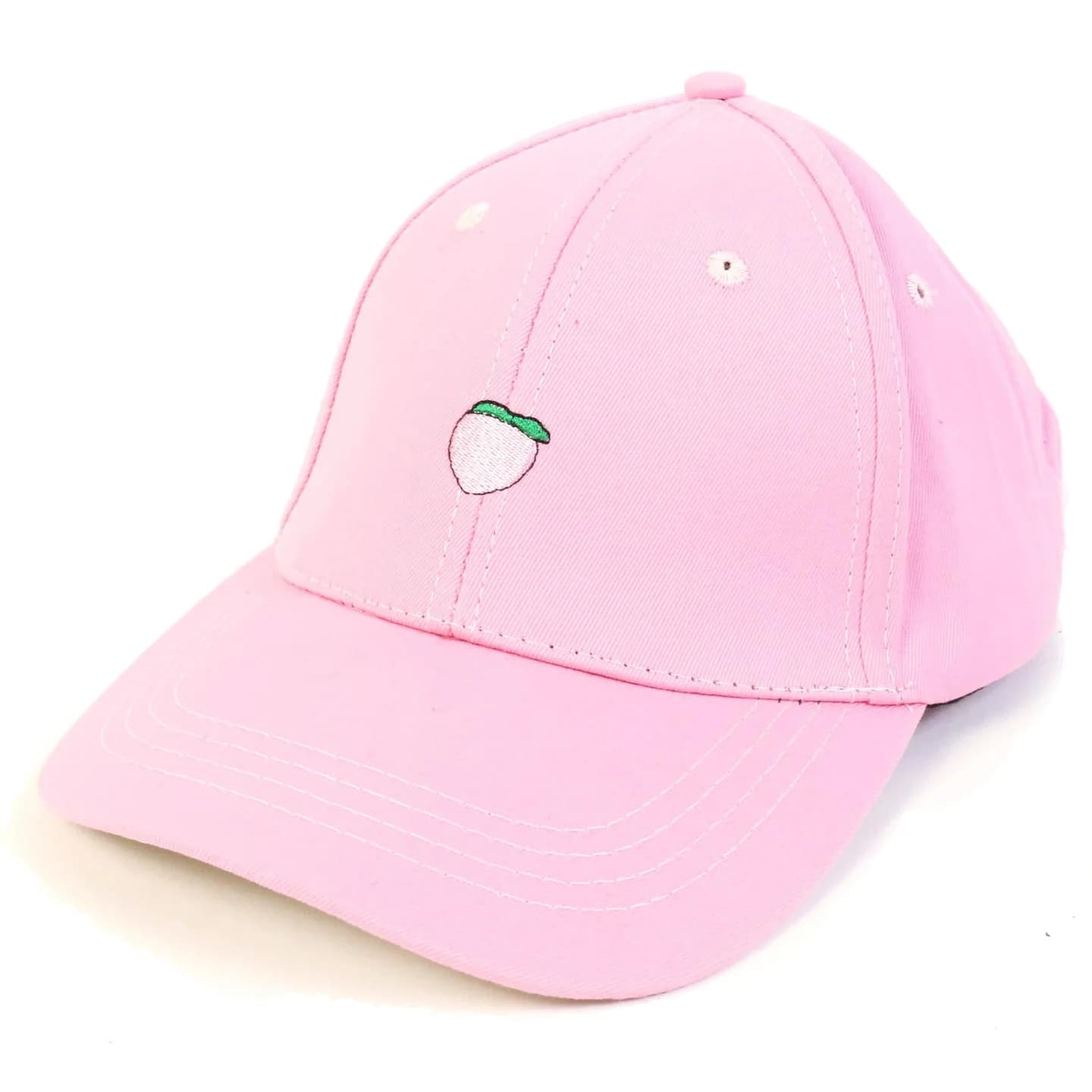 Peach Baseball Cap — view 1 Peach Baseball Cap — view 1