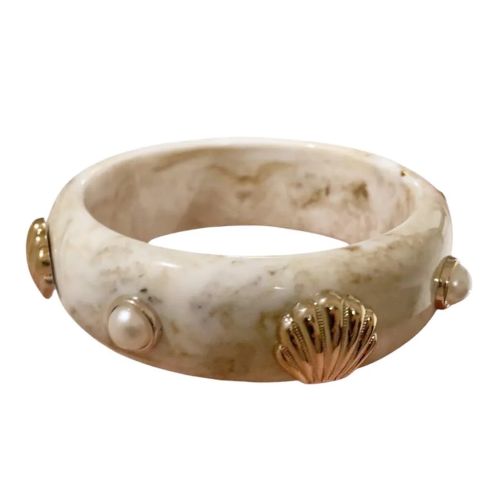 Seashell Oversized Bracelet — view 2 Seashell Oversized Bracelet — view 2