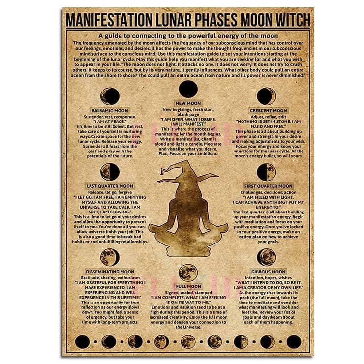 Moon Magic Vintage Poster — view 2 Moon Magic Vintage Poster — view 2