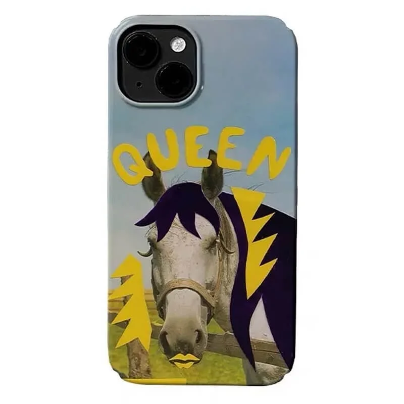 Queen Horse iPhone Case — view 1 Queen Horse iPhone Case — view 1