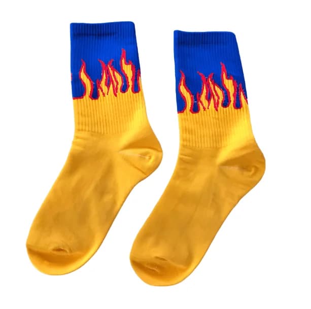 Flaming Socks — view 1 Flaming Socks — view 1