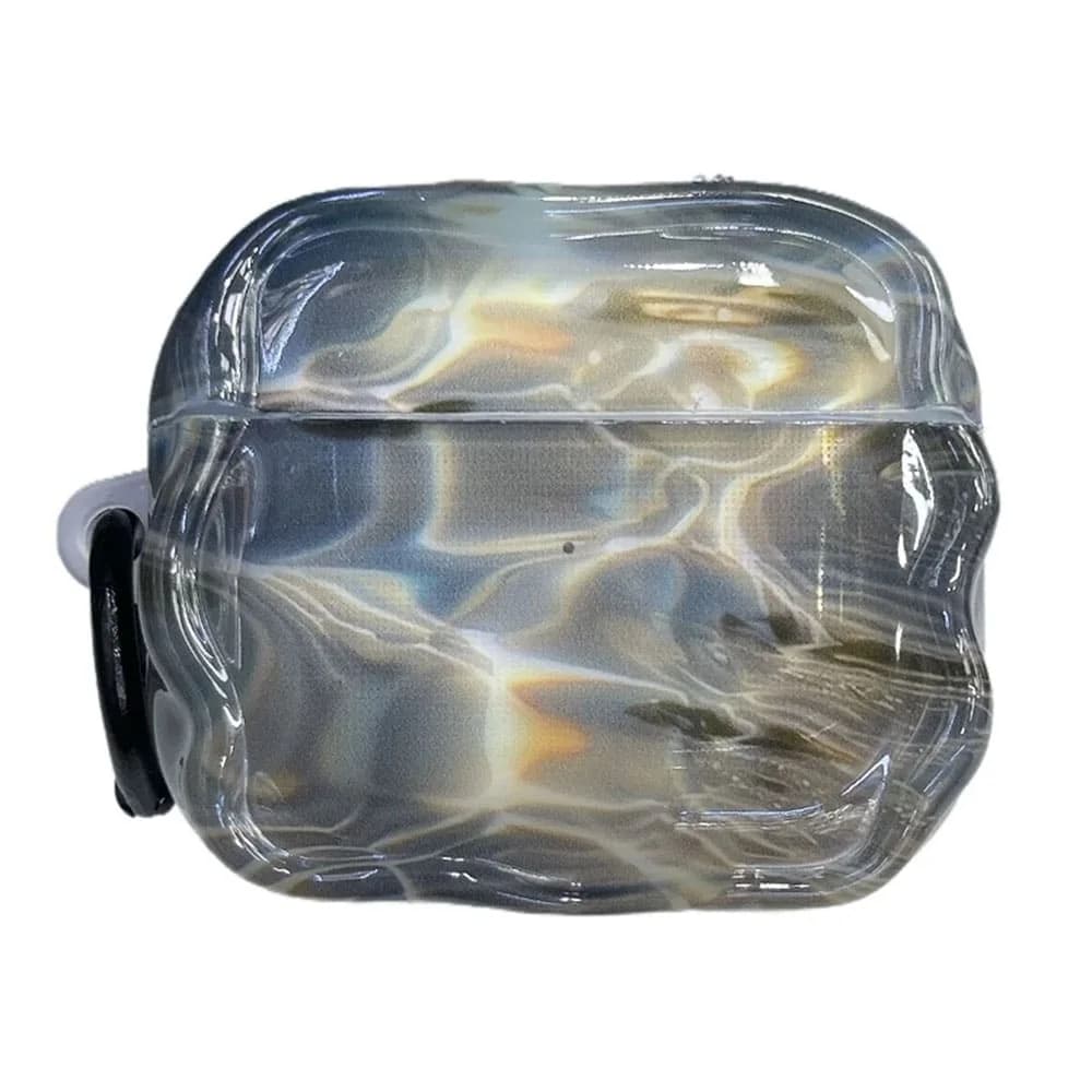Glossy Water AirPods Case — view 1 Glossy Water AirPods Case — view 1
