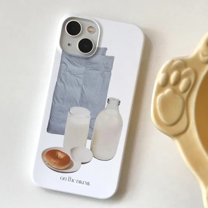 Milk & Donut iPhone Case — view 2 Milk & Donut iPhone Case — view 2
