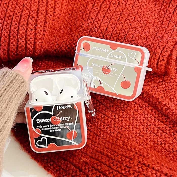 Sweet Cherry AirPods Case — view 2 Sweet Cherry AirPods Case — view 2