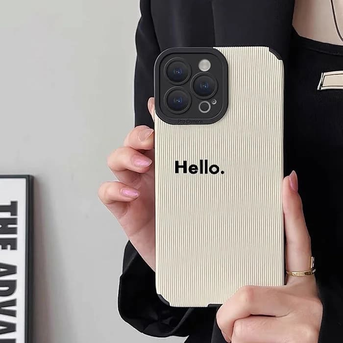 Hello Minimalist IPhone Case — view 2 Hello Minimalist IPhone Case — view 2