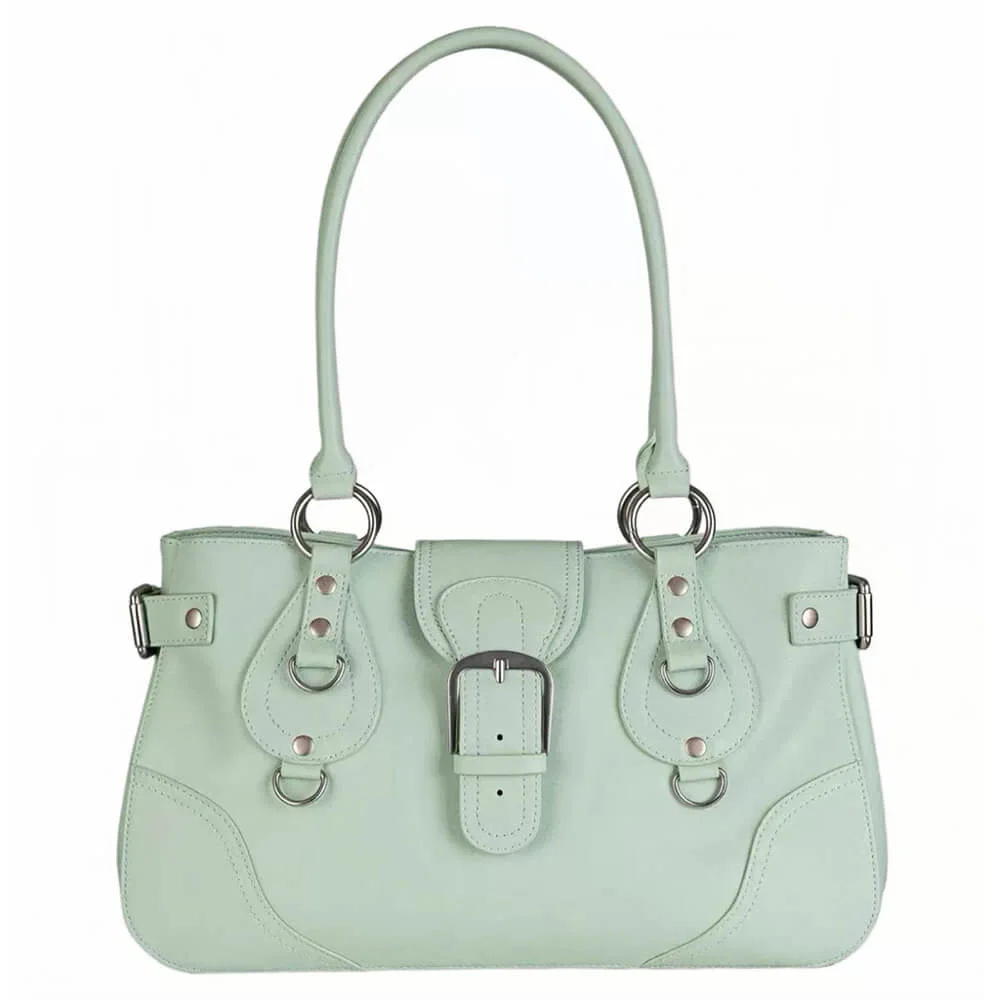 Zero Apologies Buckle Shoulder Bag — view 2 Zero Apologies Buckle Shoulder Bag — view 2