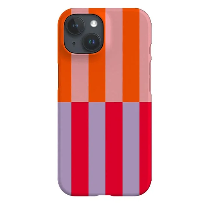 Colorful Stripes iPhone Case — view 1 Colorful Stripes iPhone Case — view 1