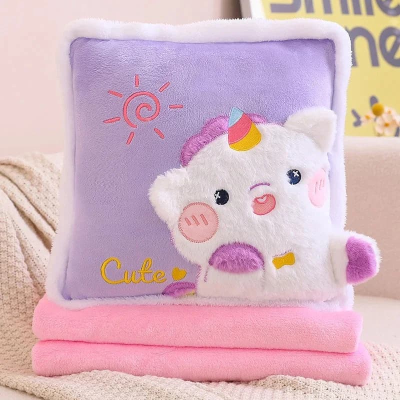 Kawaii Pillow + Blanket Combo — view 2 Kawaii Pillow + Blanket Combo — view 2