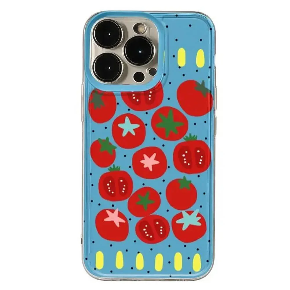 Tomatoes Aesthetic iPhone Case — view 1 Tomatoes Aesthetic iPhone Case — view 1