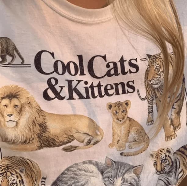 Cool Cats Club T-Shirt — view 2 Cool Cats Club T-Shirt — view 2