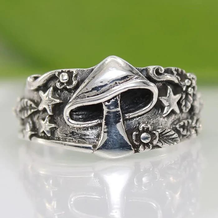 Mushroom Aesthetic Ring — view 2 Mushroom Aesthetic Ring — view 2
