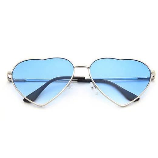 Metal Frame Heart Shape Sunglasses — view 2 Metal Frame Heart Shape Sunglasses — view 2