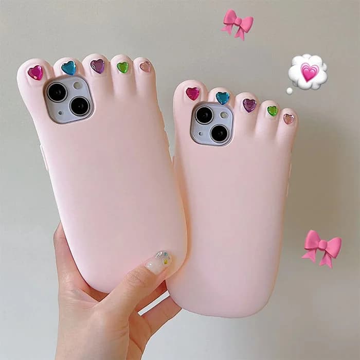3D Foot Shaped IPhone Case — view 2 3D Foot Shaped IPhone Case — view 2