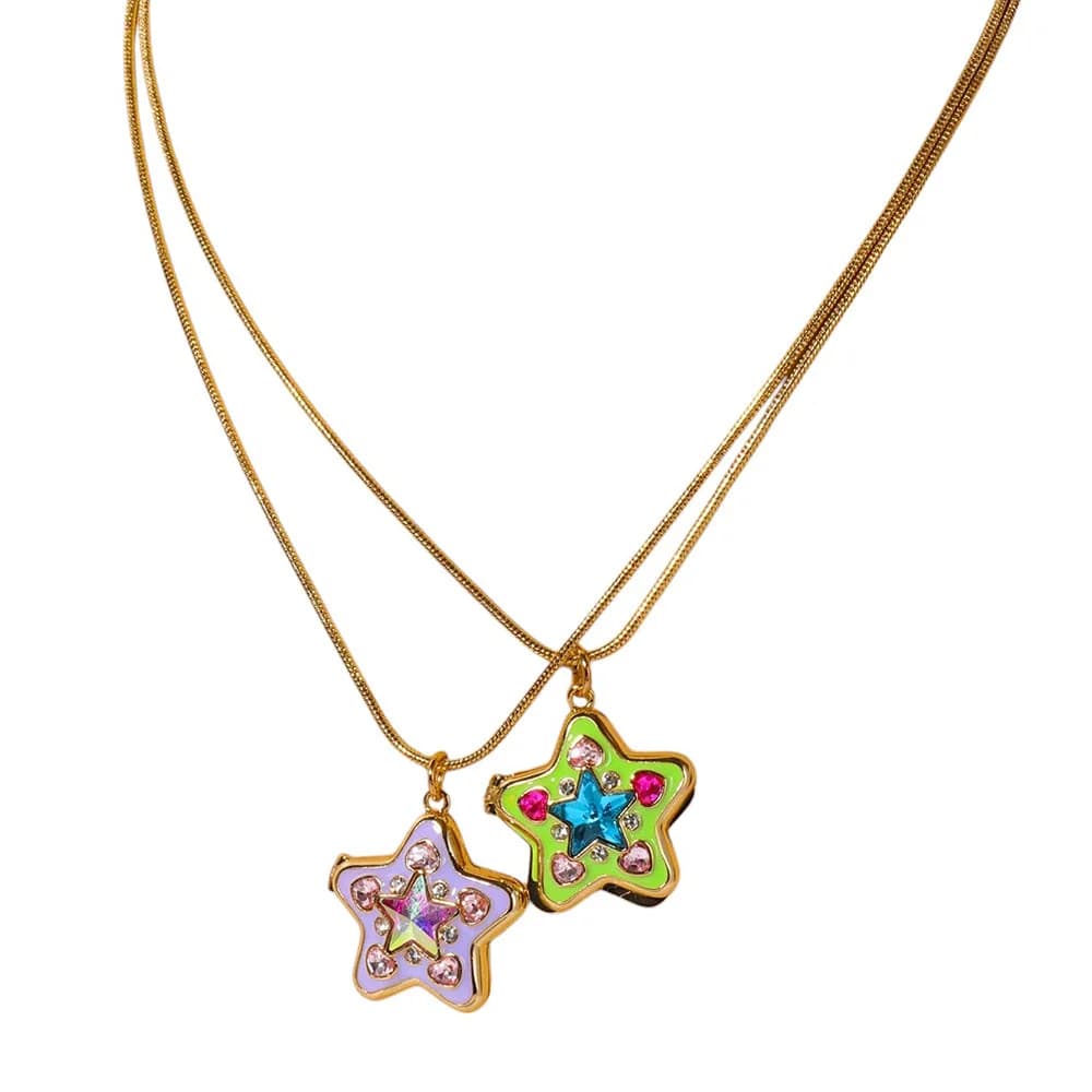 Y2K Aesthetic Pendant Necklace — view 1 Y2K Aesthetic Pendant Necklace — view 1