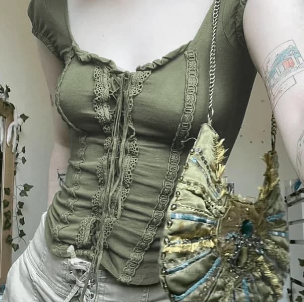 Fairy Queen Crop Top — view 2 Fairy Queen Crop Top — view 2