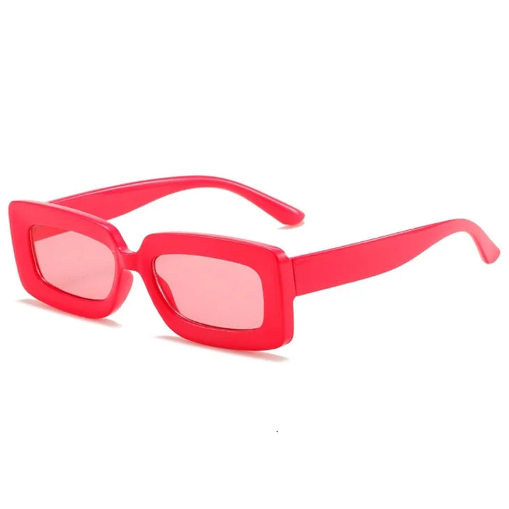 Chunky Rectangle Sunglasses — view 2 Chunky Rectangle Sunglasses — view 2