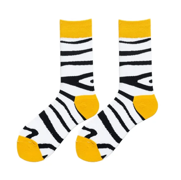 Zebra Socks — view 1 Zebra Socks — view 1