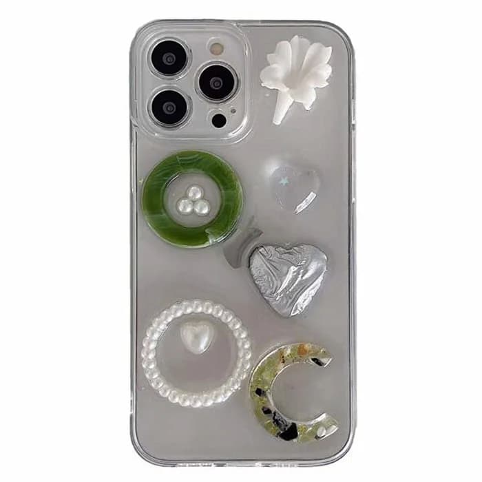 Aesthetic Gems iPhone Case — view 1 Aesthetic Gems iPhone Case — view 1
