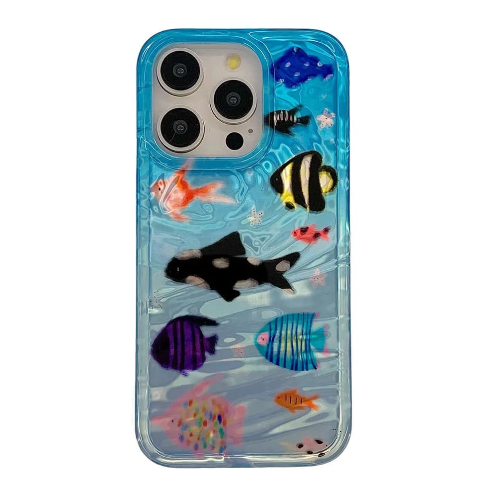 Aquaria Fishes iPhone Case — view 1 Aquaria Fishes iPhone Case — view 1