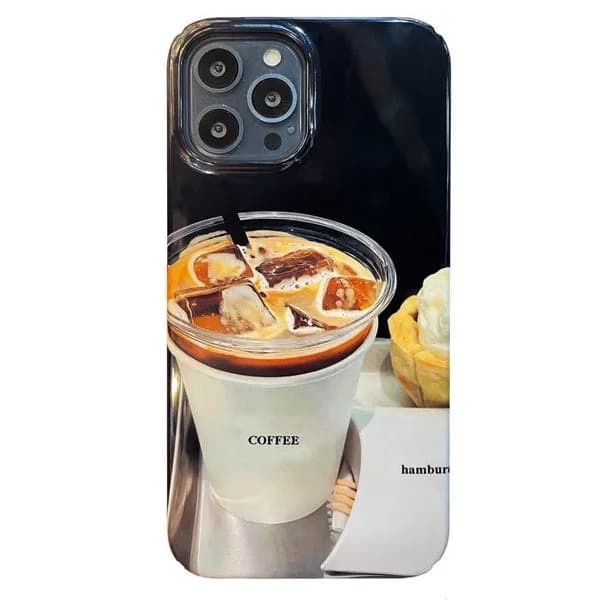 Iced Coffee iPhone Case — view 1 Iced Coffee iPhone Case — view 1