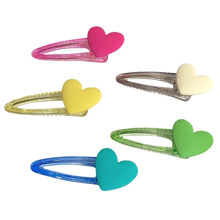 Heart Crush Hair Clips — view 1 Heart Crush Hair Clips — view 1