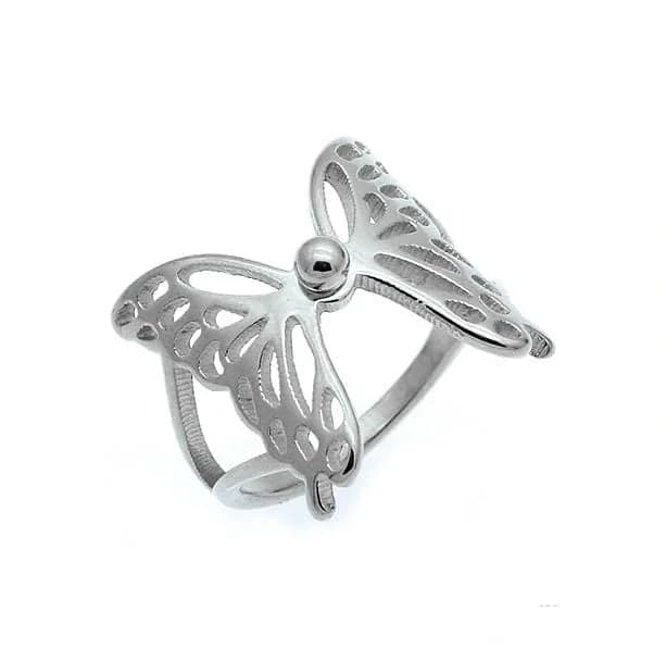 90s Butterfly Ring — view 2 90s Butterfly Ring — view 2