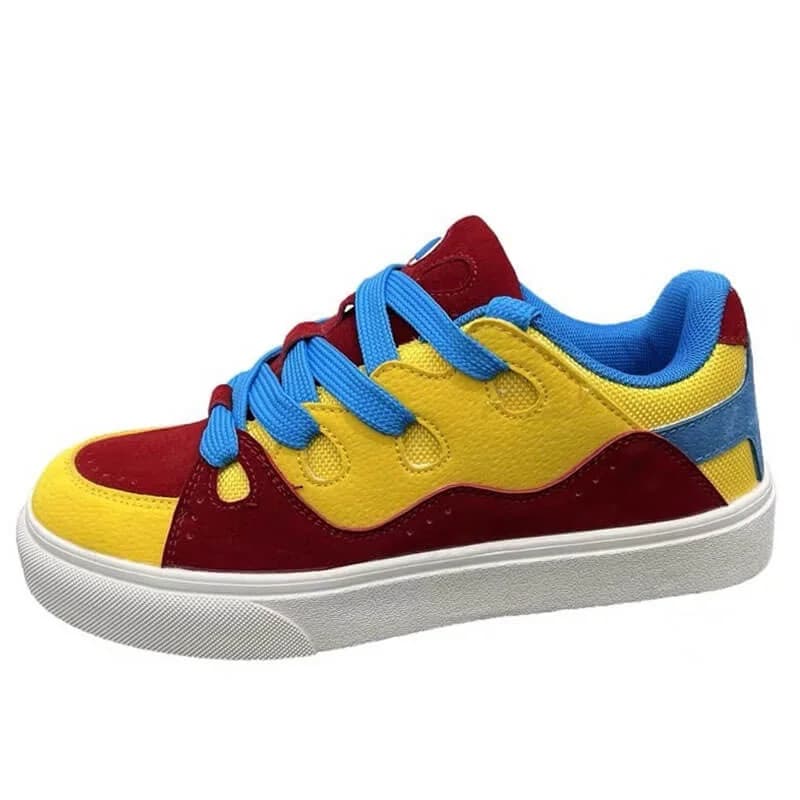 Primary Colors Skater Sneakers — view 1 Primary Colors Skater Sneakers — view 1