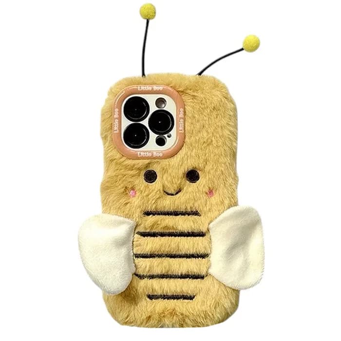 Bee Fluffy iPhone Case — view 1 Bee Fluffy iPhone Case — view 1