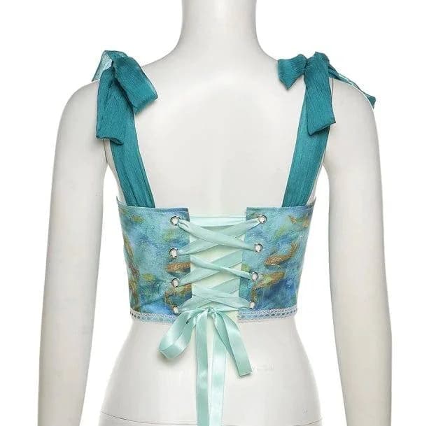 Art Hoe Corset Top — view 3 Art Hoe Corset Top — view 3