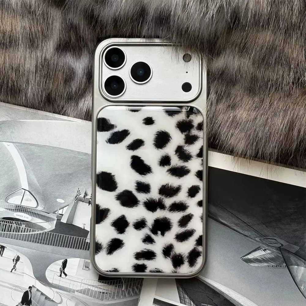 Dalmatian Print iPhone Case — view 2 Dalmatian Print iPhone Case — view 2