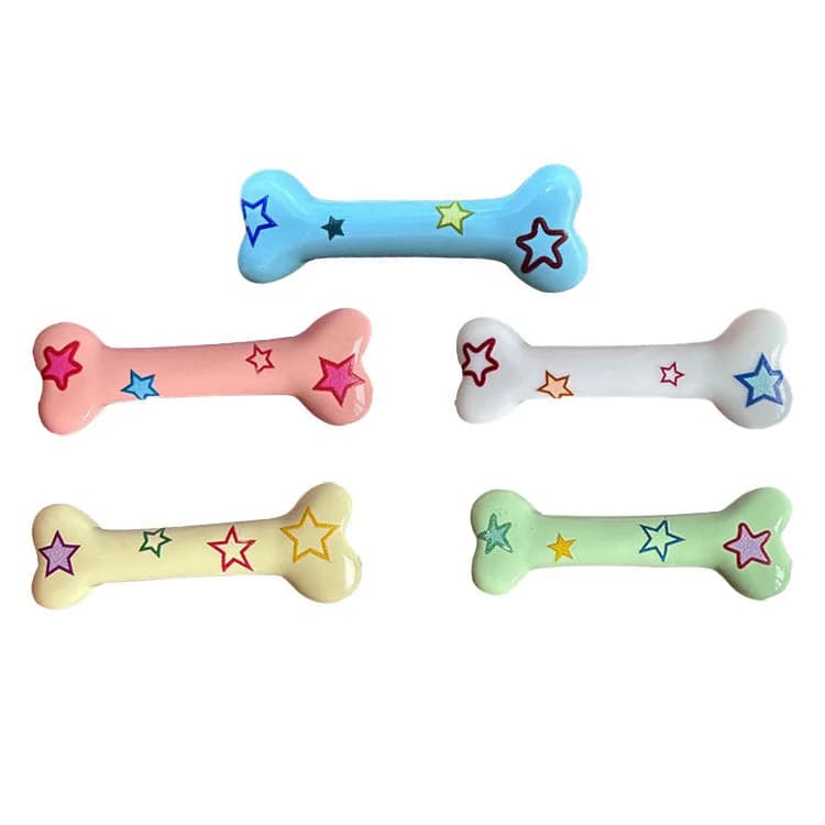 Y2K Bone Hair Clip 2pcs Set — view 1 Y2K Bone Hair Clip 2pcs Set — view 1
