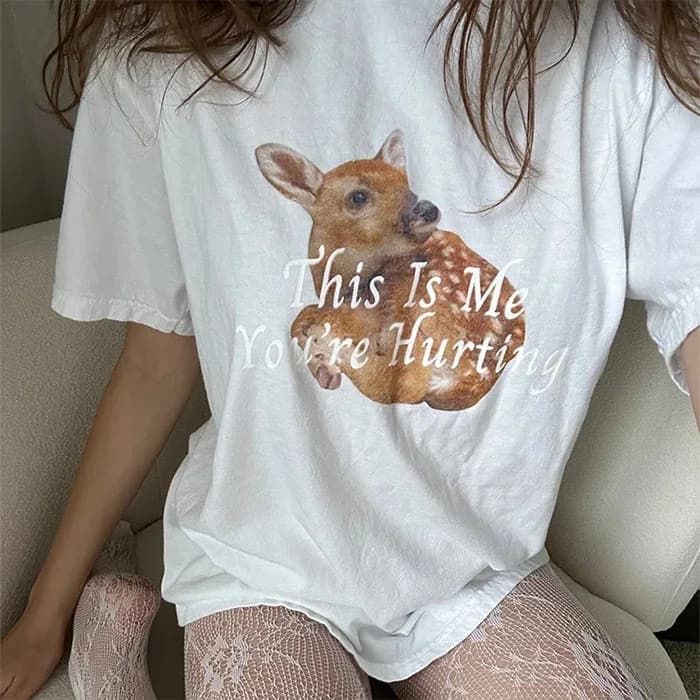 This Is Me You're Hurting Graphic T-Shirt — view 1 This Is Me You're Hurting Graphic T-Shirt — view 1