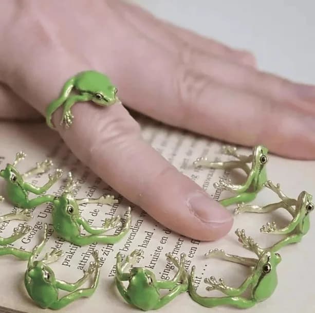 Froggy Ring — view 2 Froggy Ring — view 2